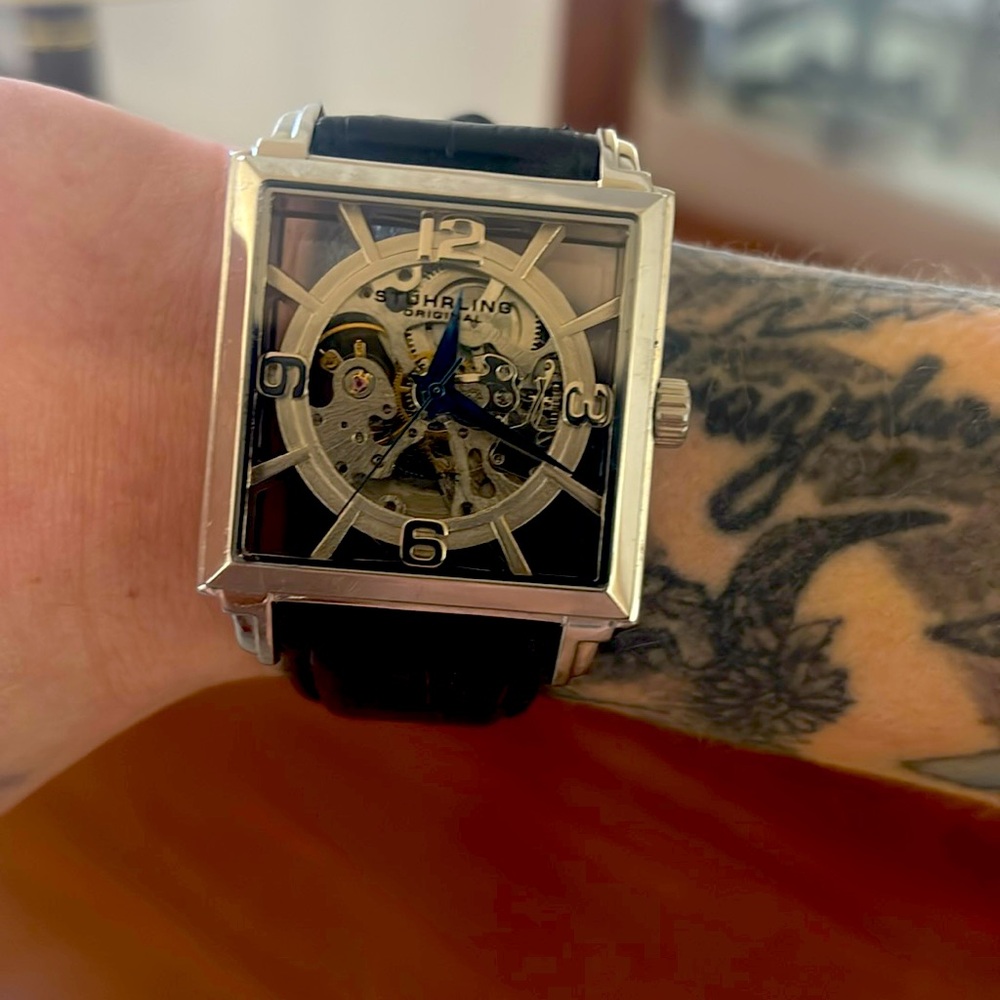 Skeleton watch